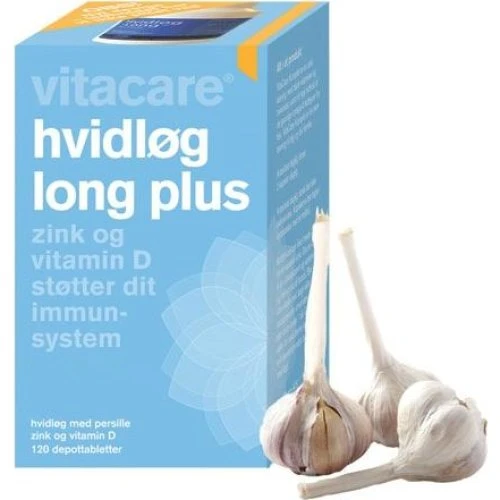 VitaCare Hvidløg Long Plus - 120 tab.