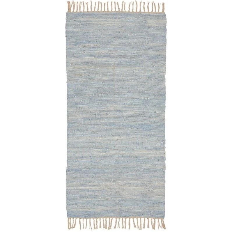Ib Laursen Løber / Kludetæppe Lyseblå - 60x125 cm