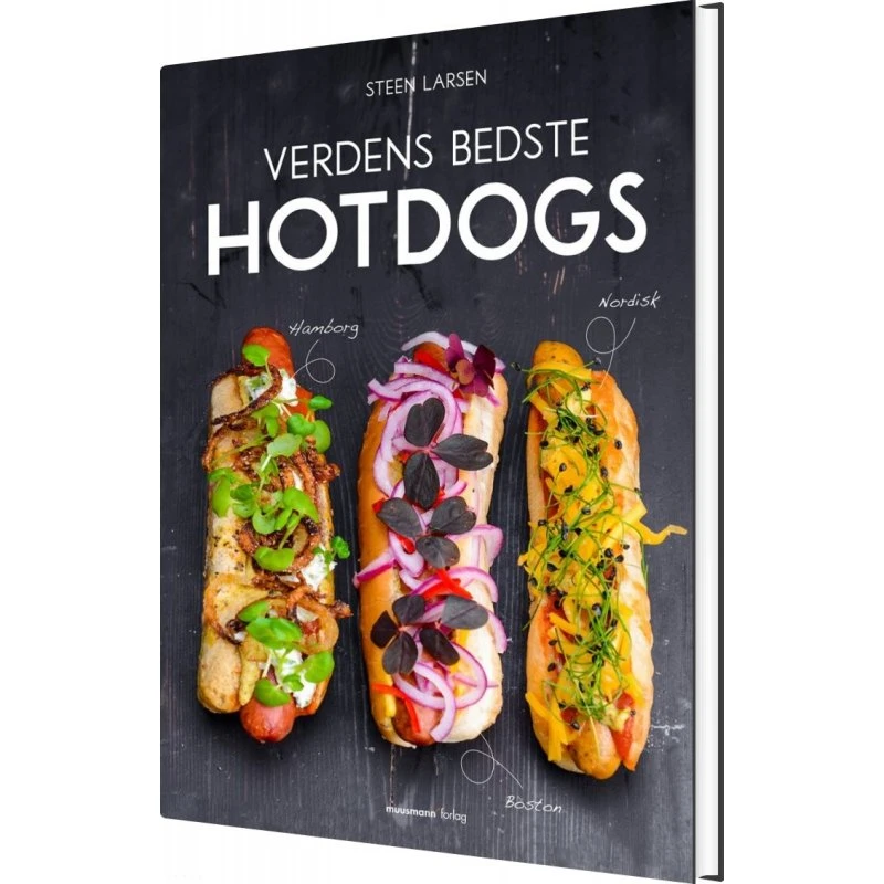Verdens bedste hotdogs – Kogebog (hardback)