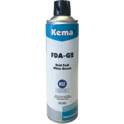 Kema Hvidt Fedt FDA-G2 NSF-H1 500ml