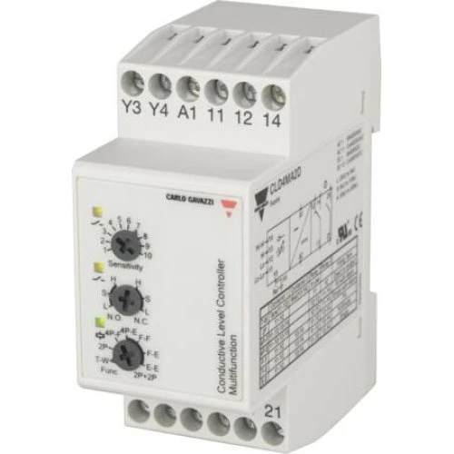 Carlo Gavazzi Niveaurelæ 24V AC/DC DIN-skinne