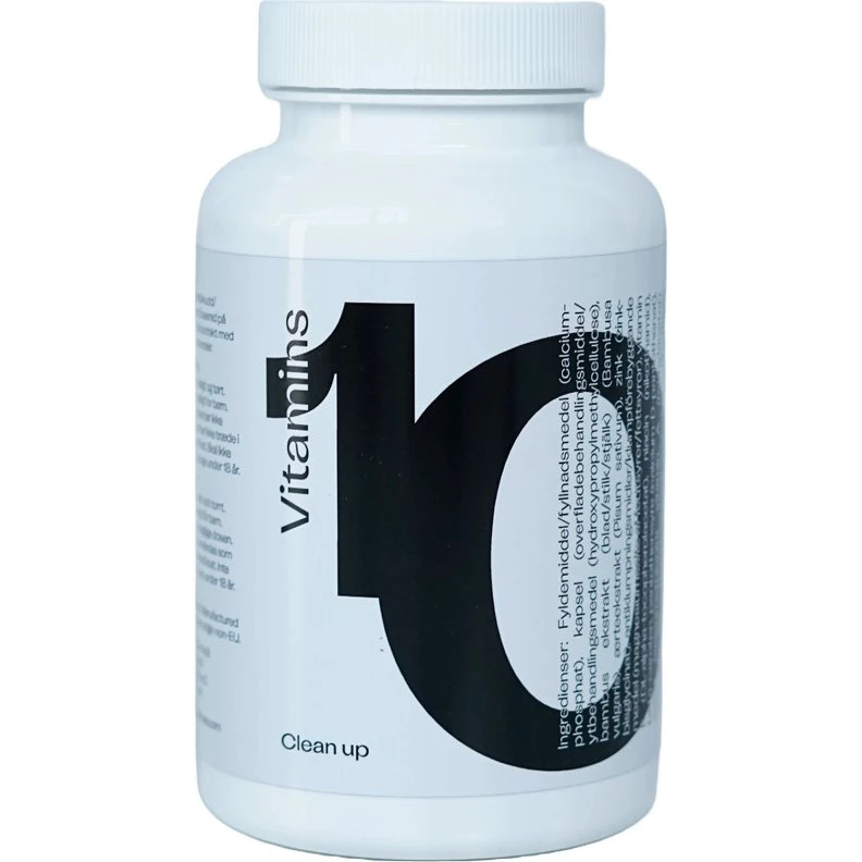 Clean Up Hair Vitamins - 120 kapsler