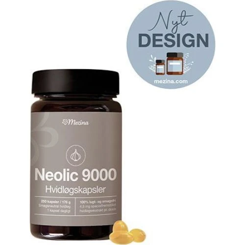 Mezina Neolic 9000 - Japansk hvidløg (250 kapsler)