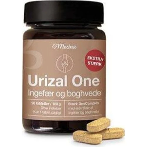 Mezina Urizal ONE Ingefær med boghvede - 90 tabletter