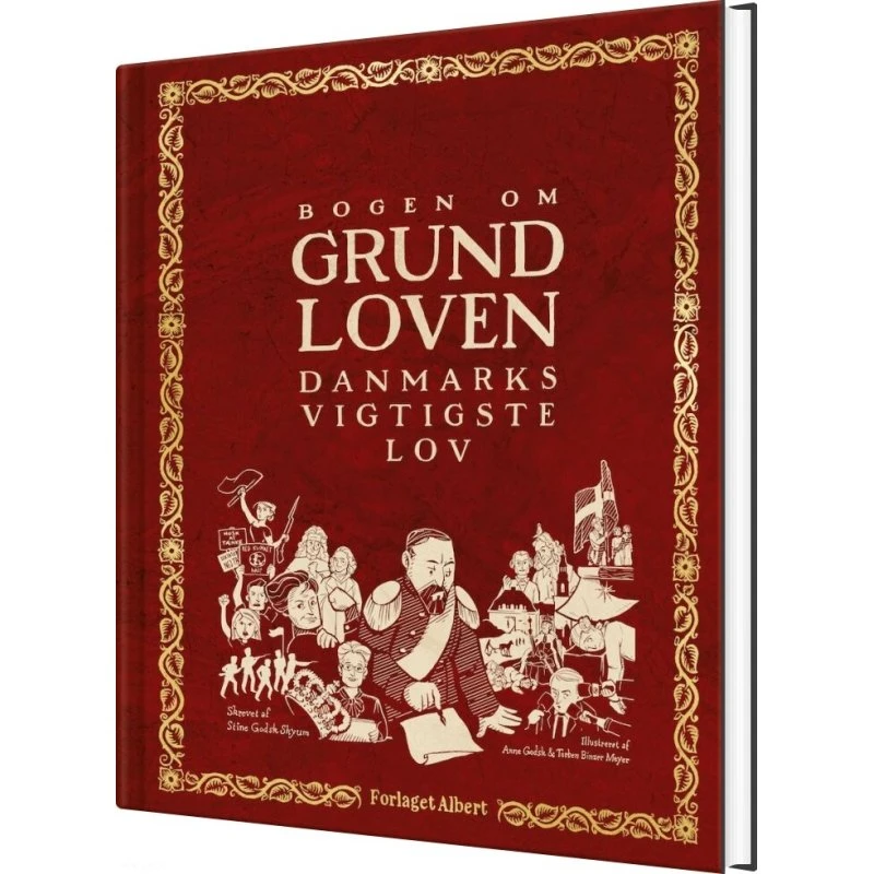 Bogen om Grundloven – børnebog (hardcover)