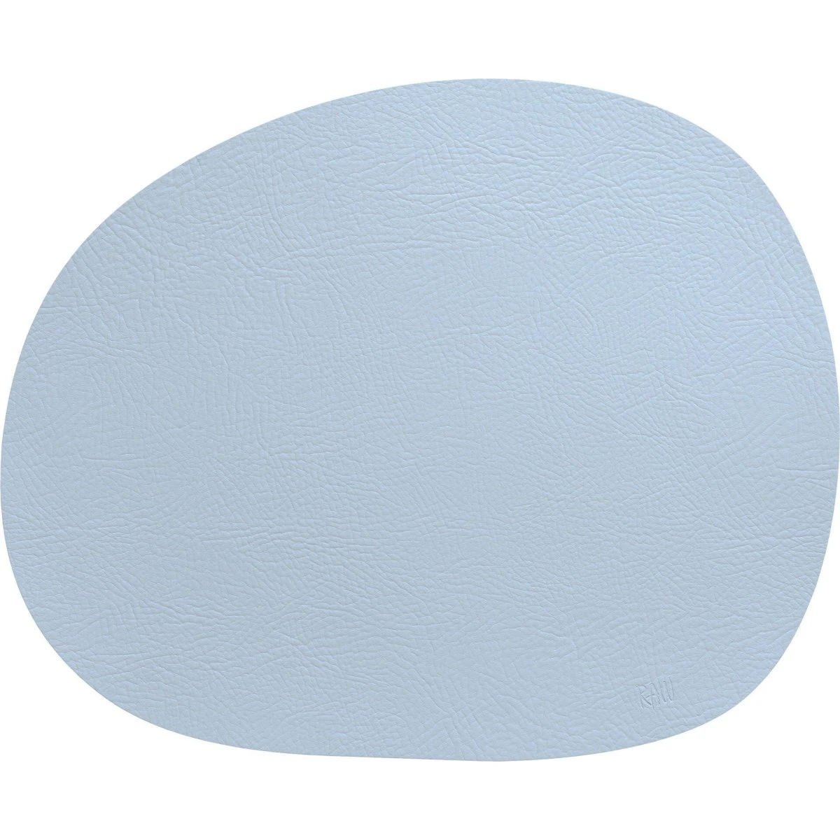 Aida RAW Organic dækkeserviet 41 x 33,5 cm - Sky Blue