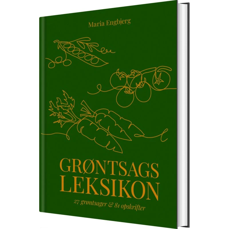 Grøntsagsleksikon – 27 grøntsager, 81 opskrifter (hardback)