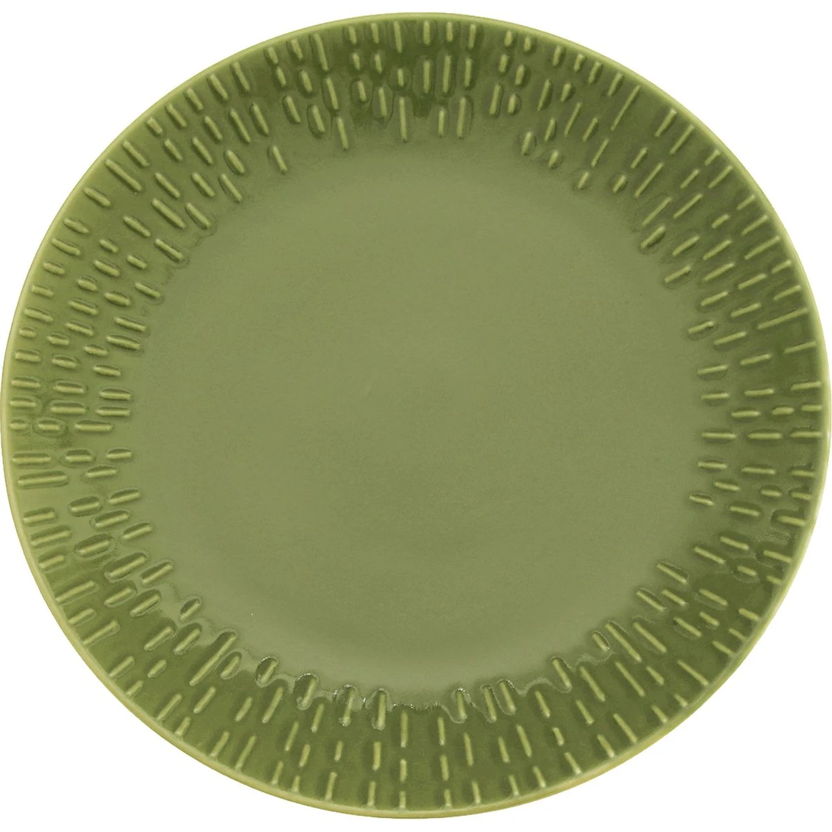 Aida Confetti desserttallerken 21 cm, Olive