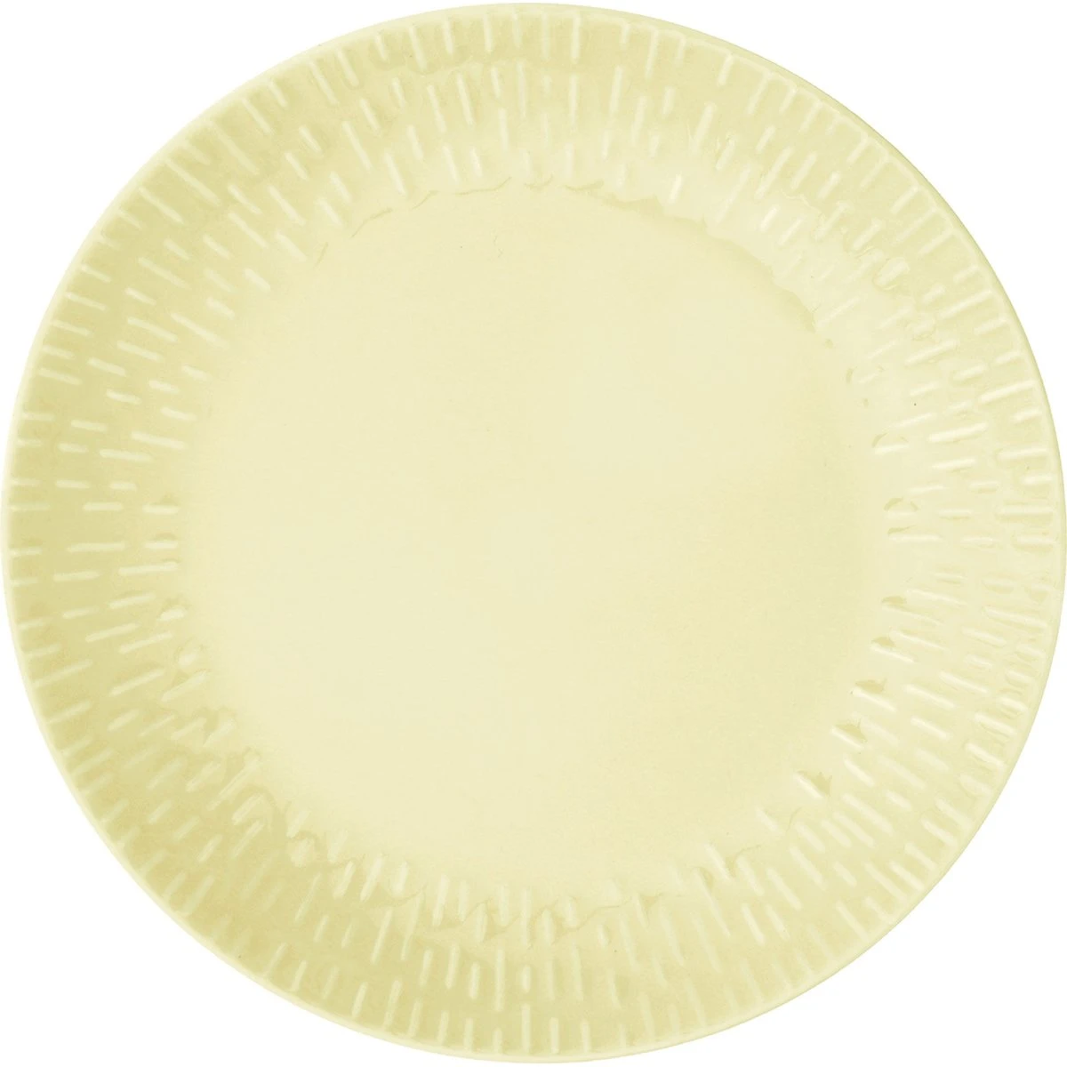 Aida Confetti tallerken, Lemon, 24 cm