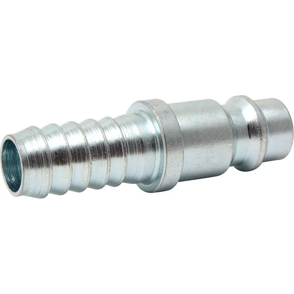 KGK Nippel med 10 mm slangestuds i nikkelbelagt messing