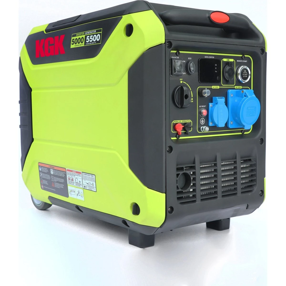 KGK P-5500i Invertergenerator med elstart og fjernbetjening