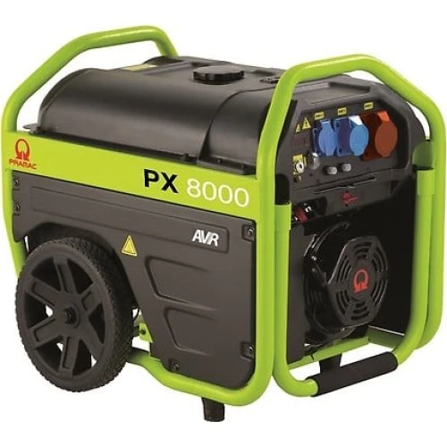 Pramac PX8000T Benzingenerator 400V med el-start og AVR
