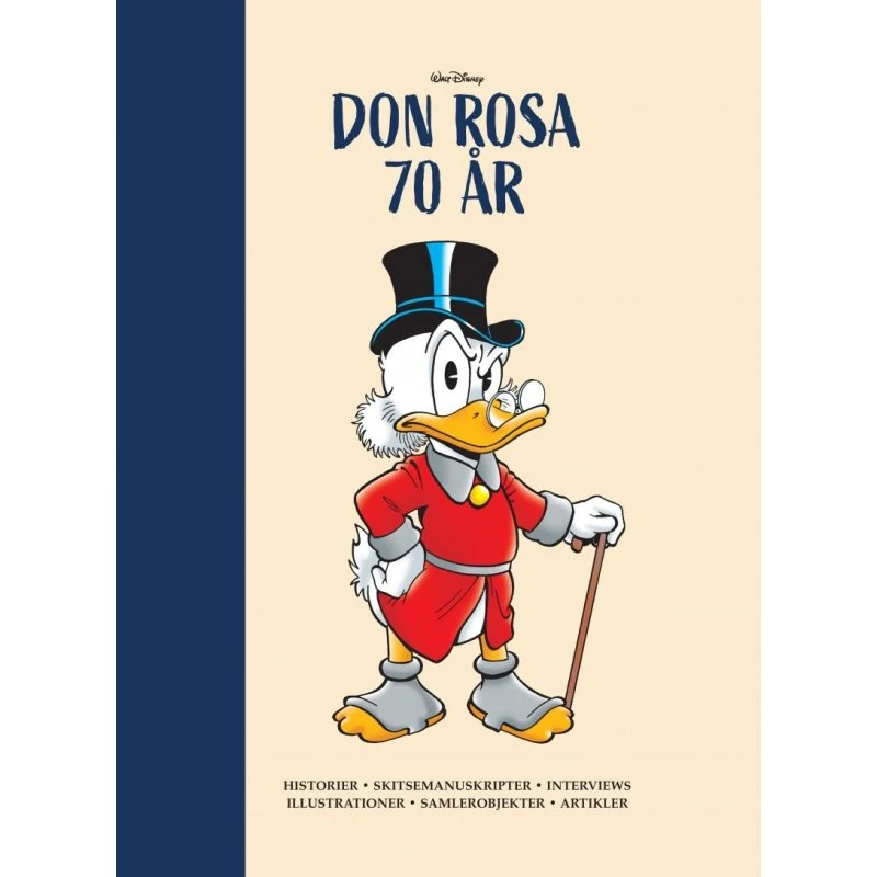 Don Rosa 70 år – Tegneserieantologi (Hardback)