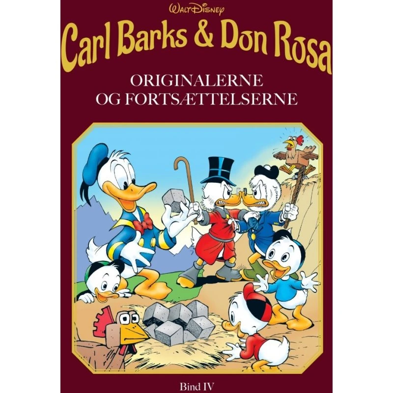 Carl Barks & Don Rosa: Bind IV - Hardback
