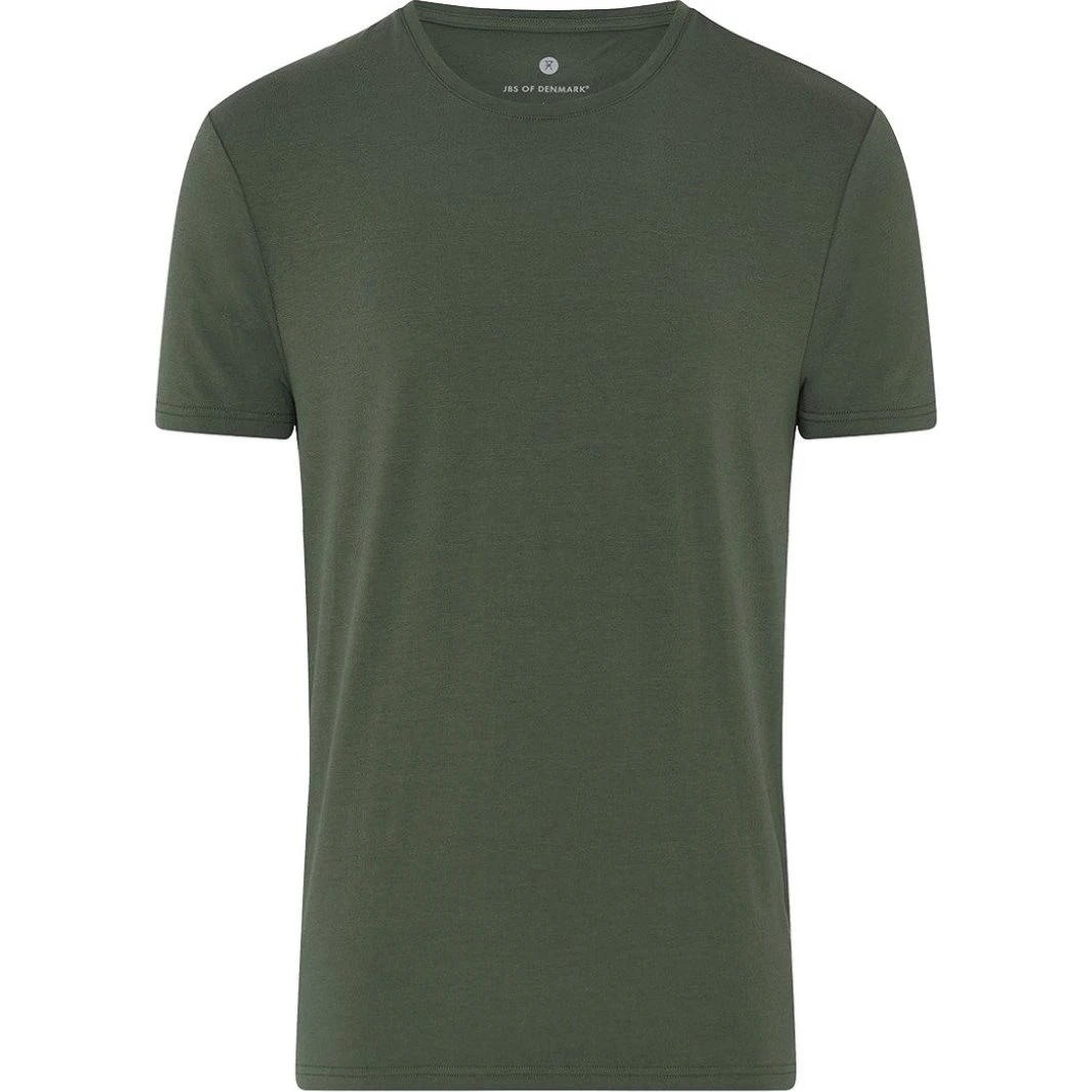 JBS of Denmark Grøn Bambus T-shirt til mænd, 3XL