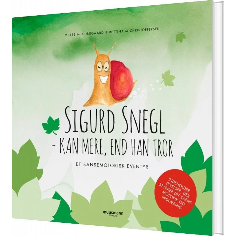 Sigurd Snegl kan mere end han tror – sansemotorisk bog