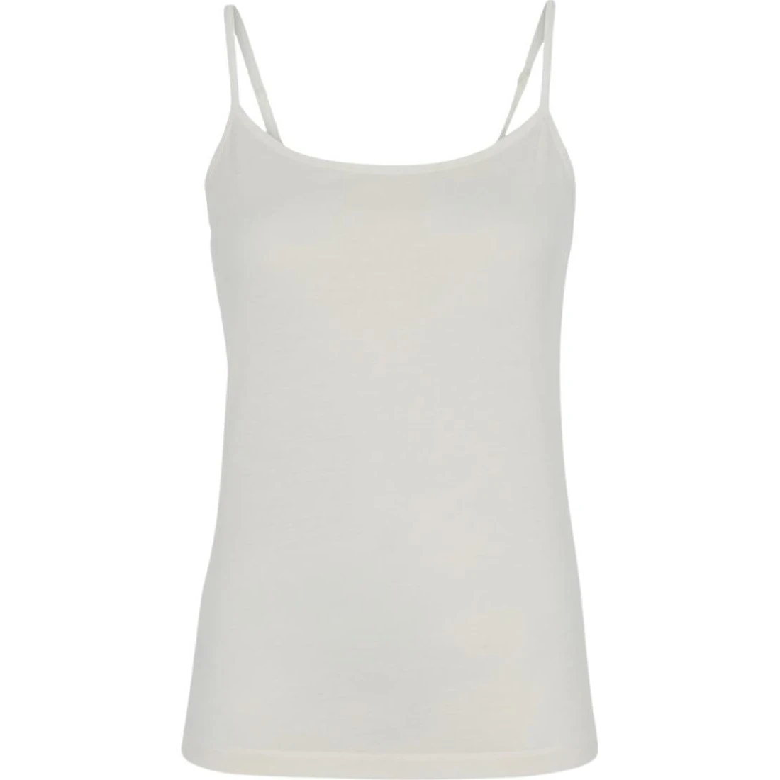 JBS of Denmark Uldtop med smalle stropper - Ivory - XL