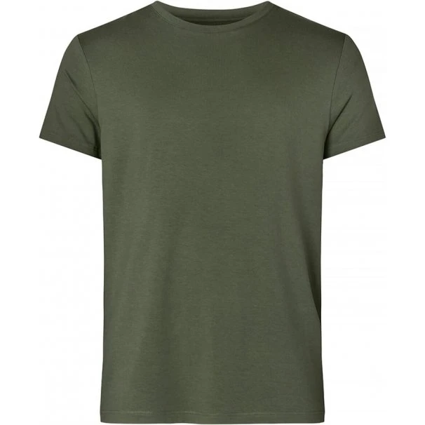 Resteröds Grøn Bambus T-shirt med rund hals til herre