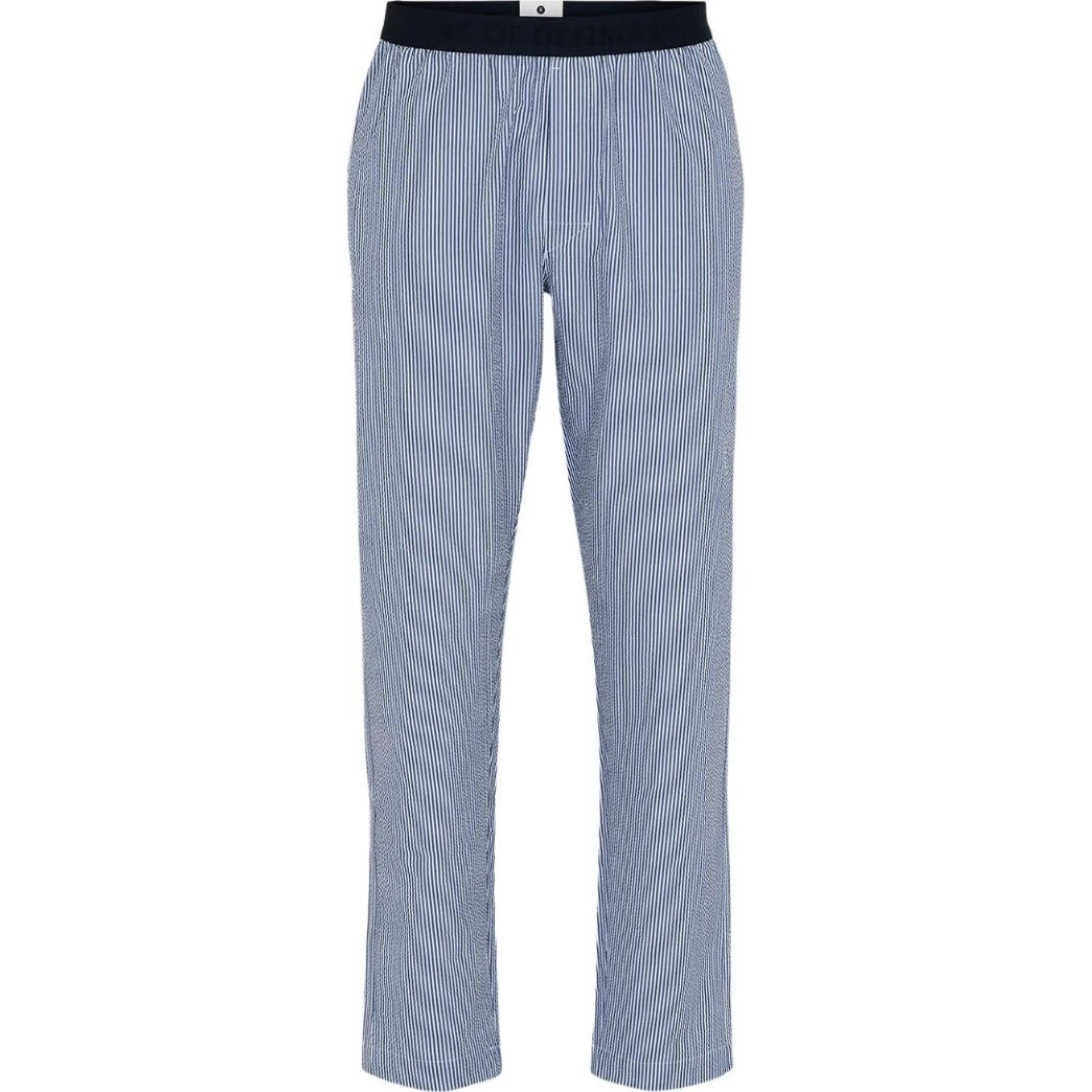 JBS of Denmark Pyjamasbukser til mænd - Blåstribet Seersucker 2XL