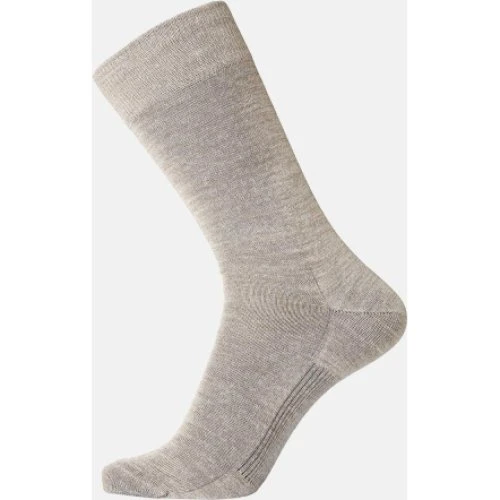Egtved Ventilated Sole Uldstrømper - Sand/Grå