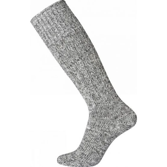 Egtved Ragsock uldknæstrømper i lysegrå - unisex 38-49
