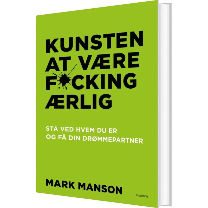Kunsten at være fucking ærlig – Mark Manson (hardback)