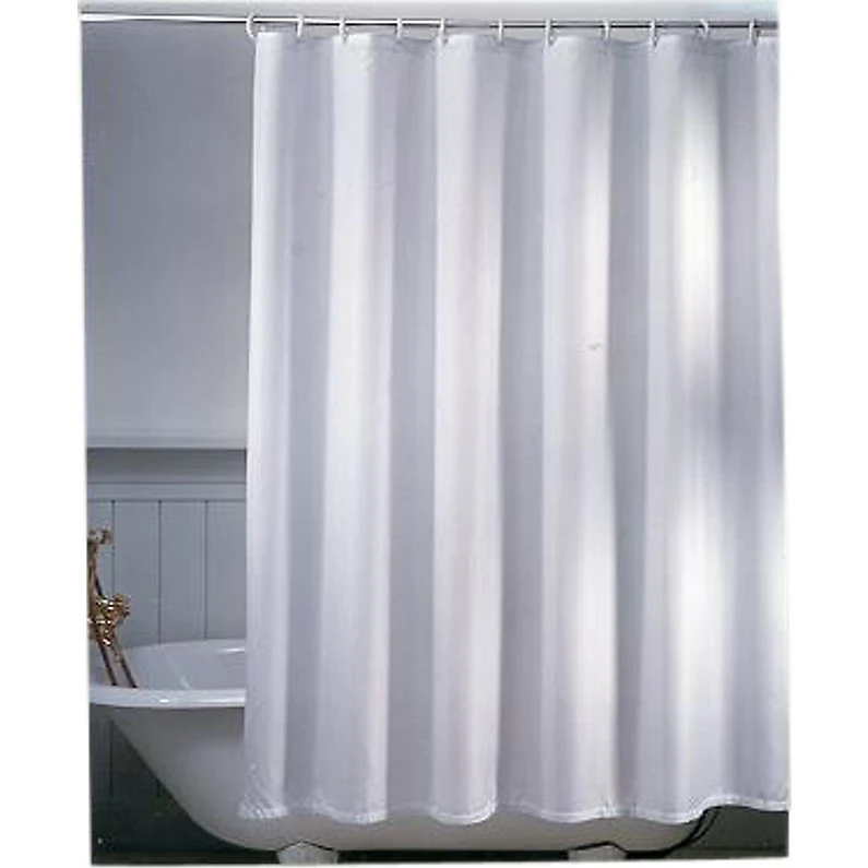 Van Der P Badeforhæng Unicolor Miljø - Hvid, 120 x 200 cm