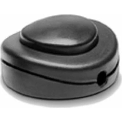 Bailey Lights Fodkontakt - 1 pol OFF-ON, Sort