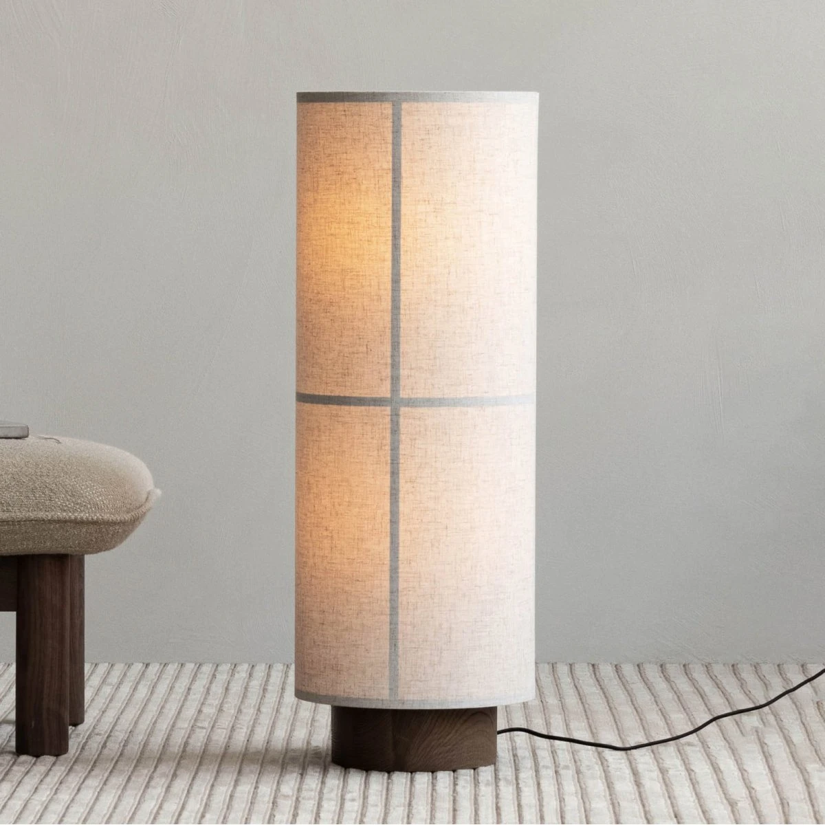 Audo Copenhagen Hashira Gulvlampe Ø30 Raw