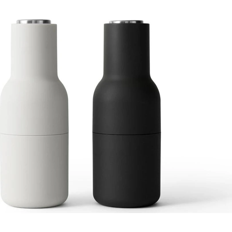 Audo Copenhagen Bottle Grinder Sæt af 2 - Ask & Stål