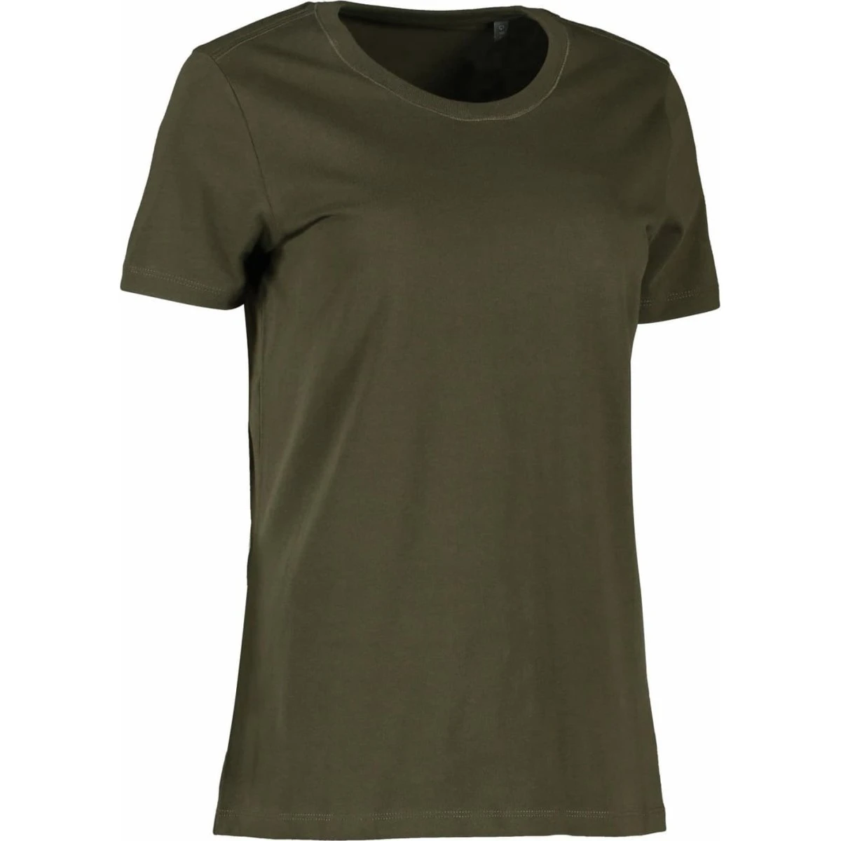 ID Økologisk T-shirt Dame Oliven