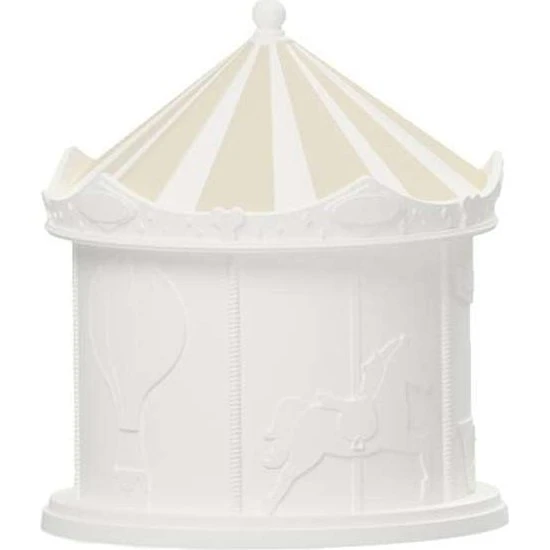 Cam Cam Copenhagen Natlampe Carousel - Råhvid