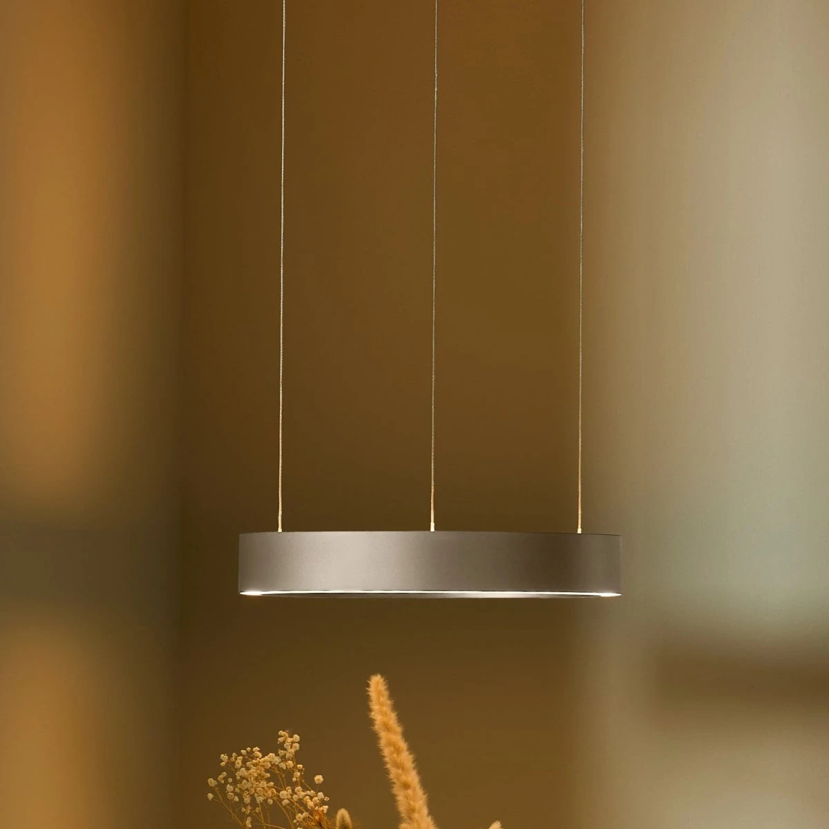 Loom Design Velora LED-hængelampe, Cremefarvet, Ø 40 cm