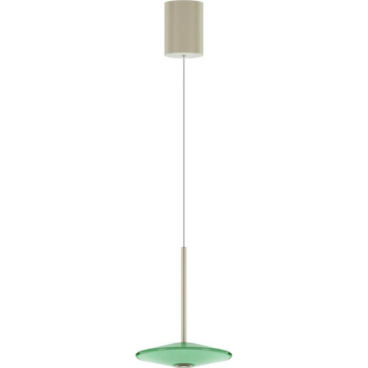 LOOM DESIGN Solene pendellampe - Grøn - Glas