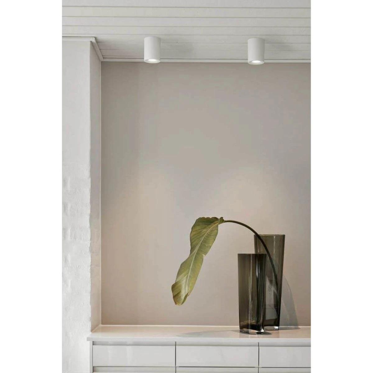 Loom Design Nyx Loftlampe - Matt White - Aluminium