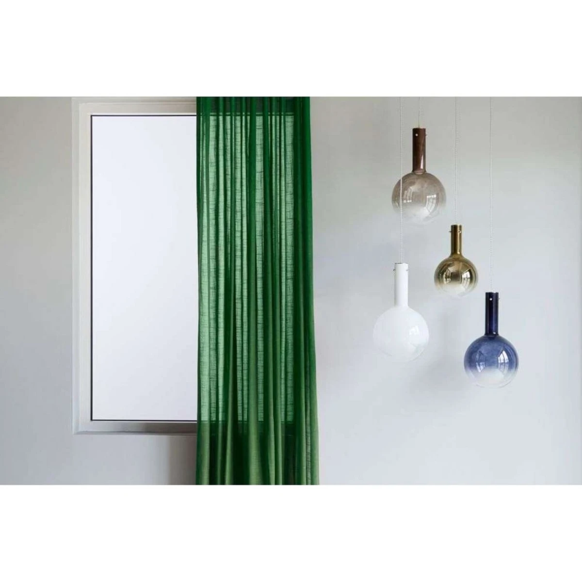 Loom Design Raindrop 25 Pendel - Hvid Glas