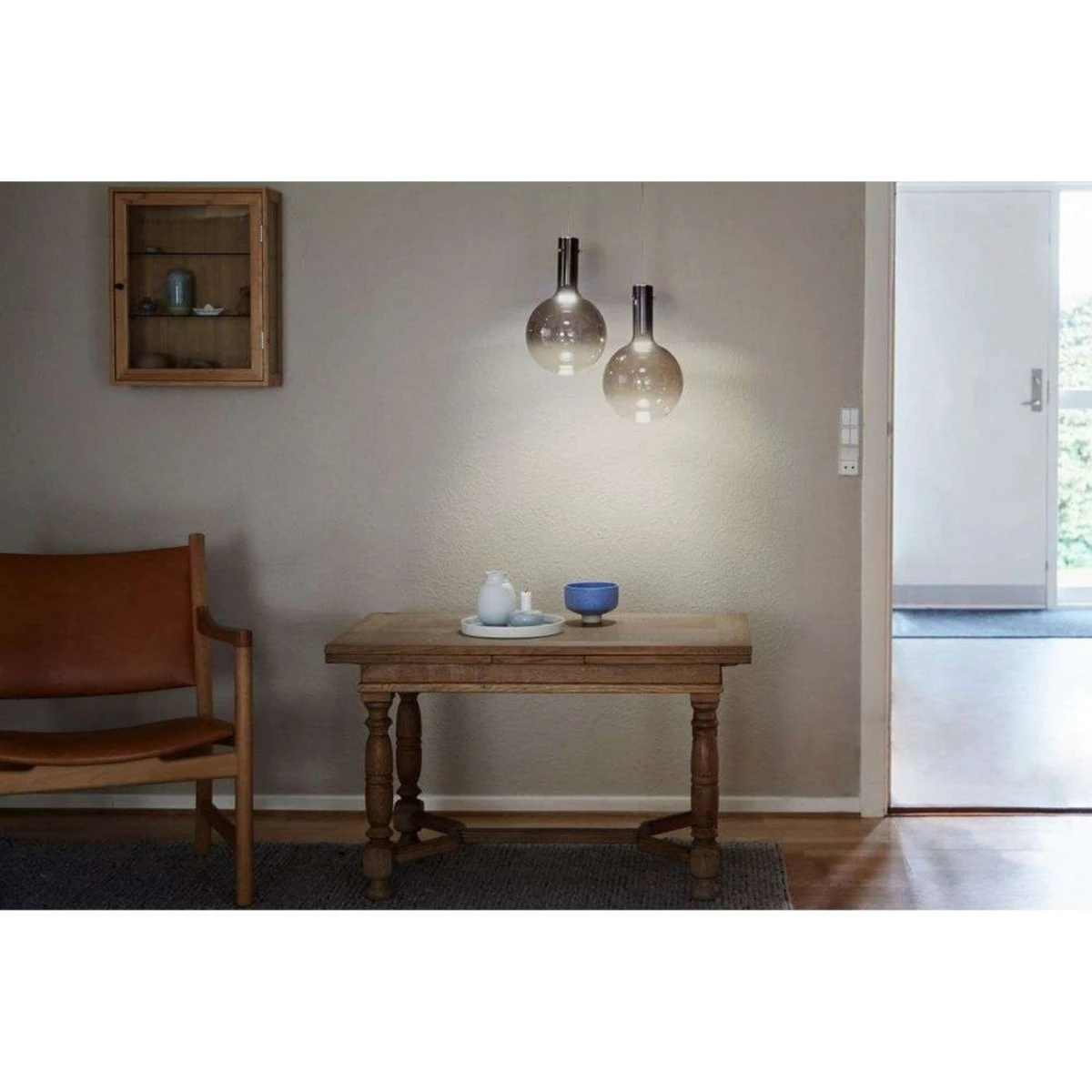 Loom Design Raindrop 20 Pendel Brandy - Mundblæst Glas