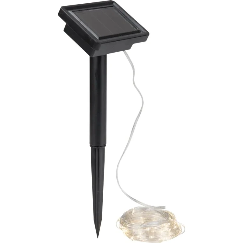 Merle Solcellelyskæde 100 LED, 7 m total (5 m lys)