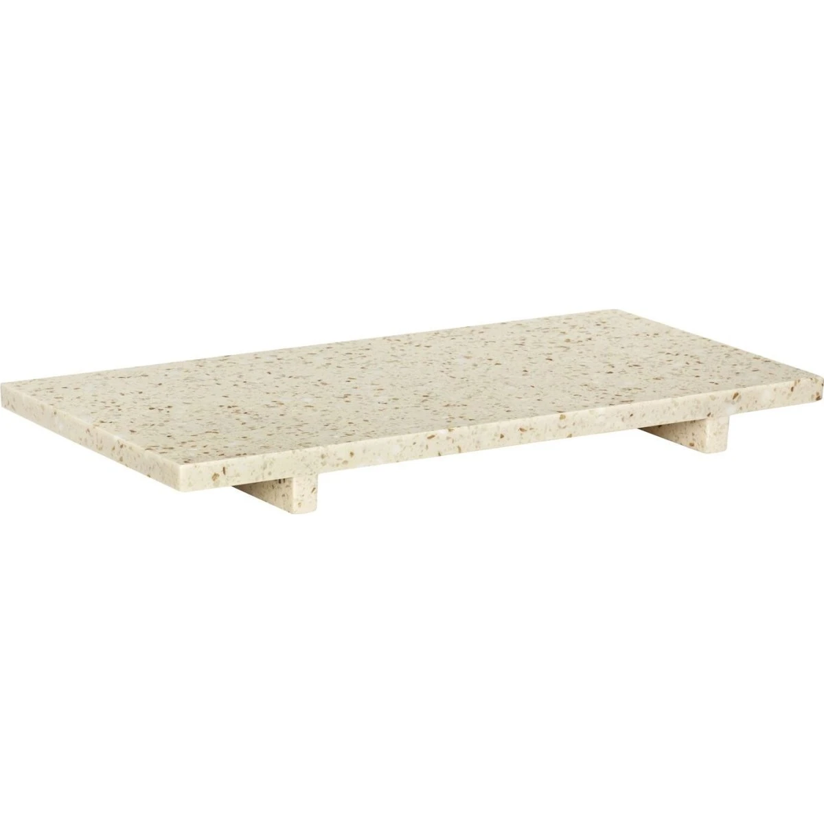 Hübsch Koncept Stone Bakke i beige terrazzo