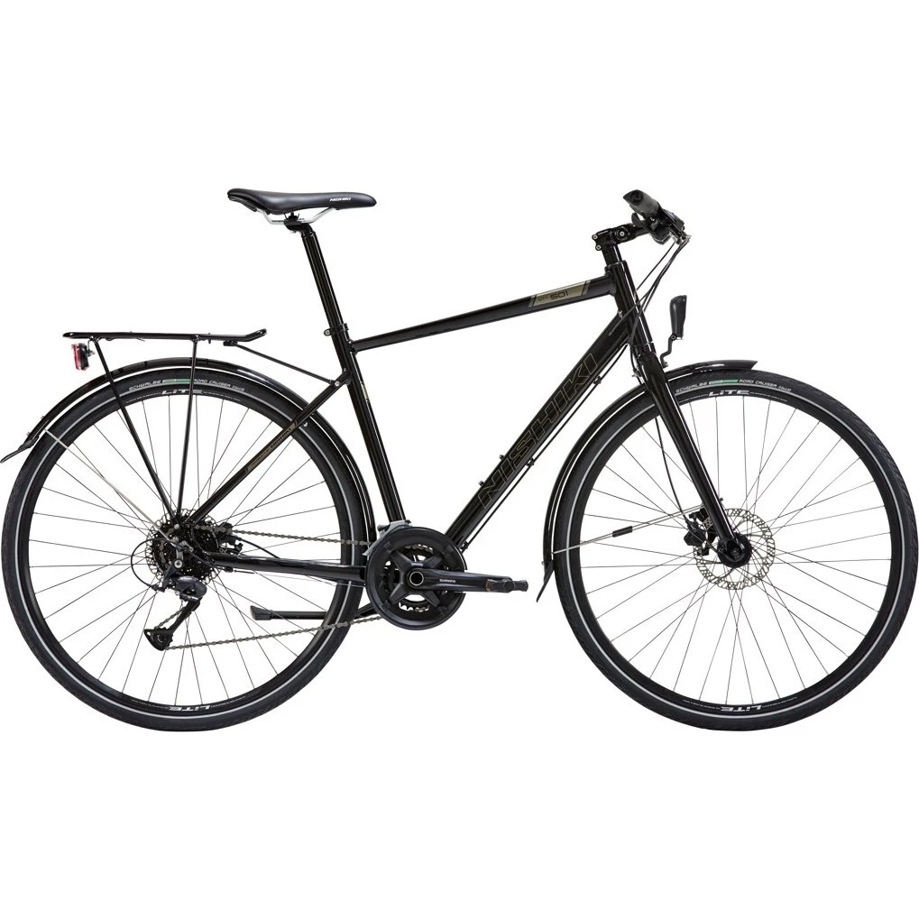 Nishiki City 501 Citybike - 18 gear, Shimano Acera, sort