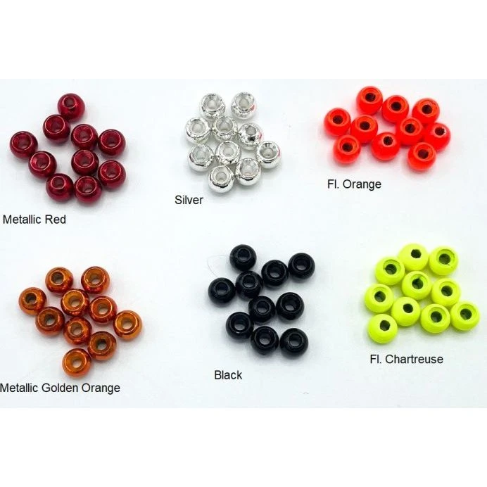 Futurefly Tungsten Beads - Silver 5mm