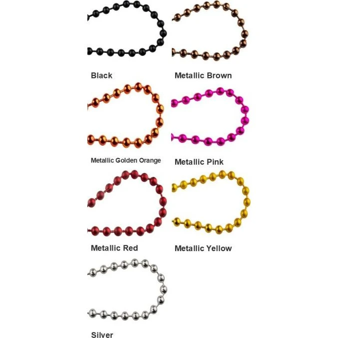 Future Fly Beadchain Eyes Metallic Orange