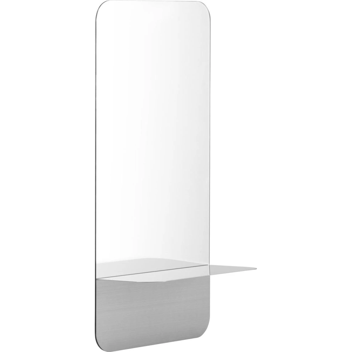 Normann Copenhagen Horizon Spejl Lodret - Rustfrit Stål - 80x40 cm