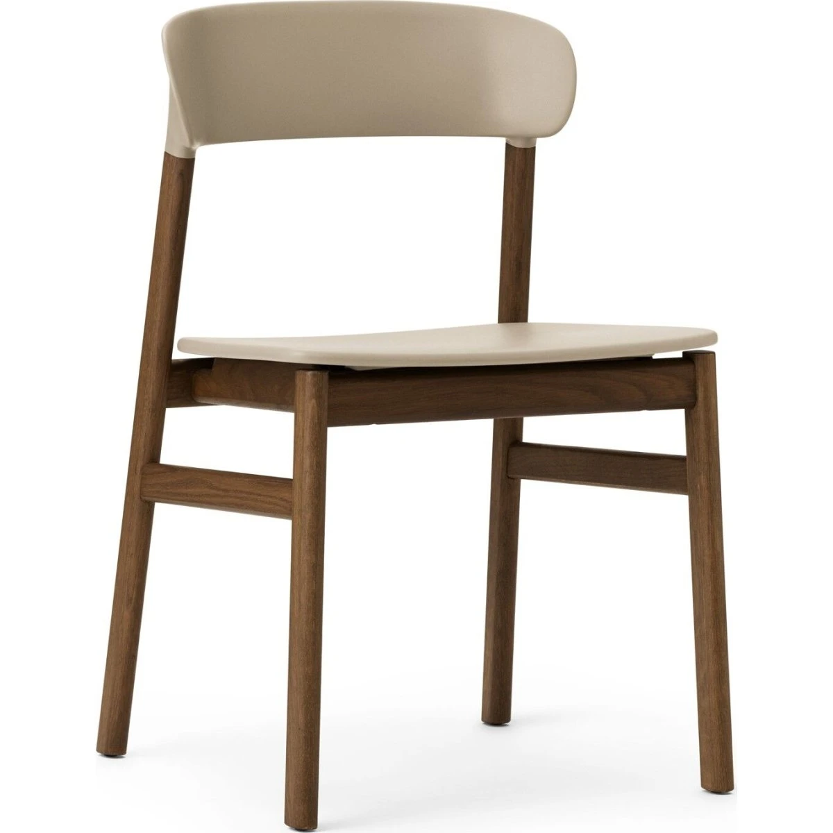 Normann Copenhagen Herit Spisebordsstol i Røget Eg og Sand