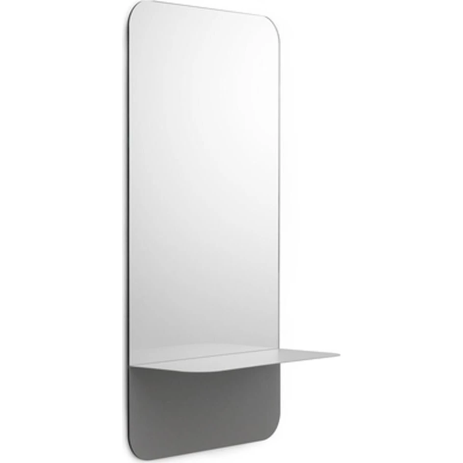 Normann Copenhagen Horizon Spejl Lodret Grå 80x40 cm