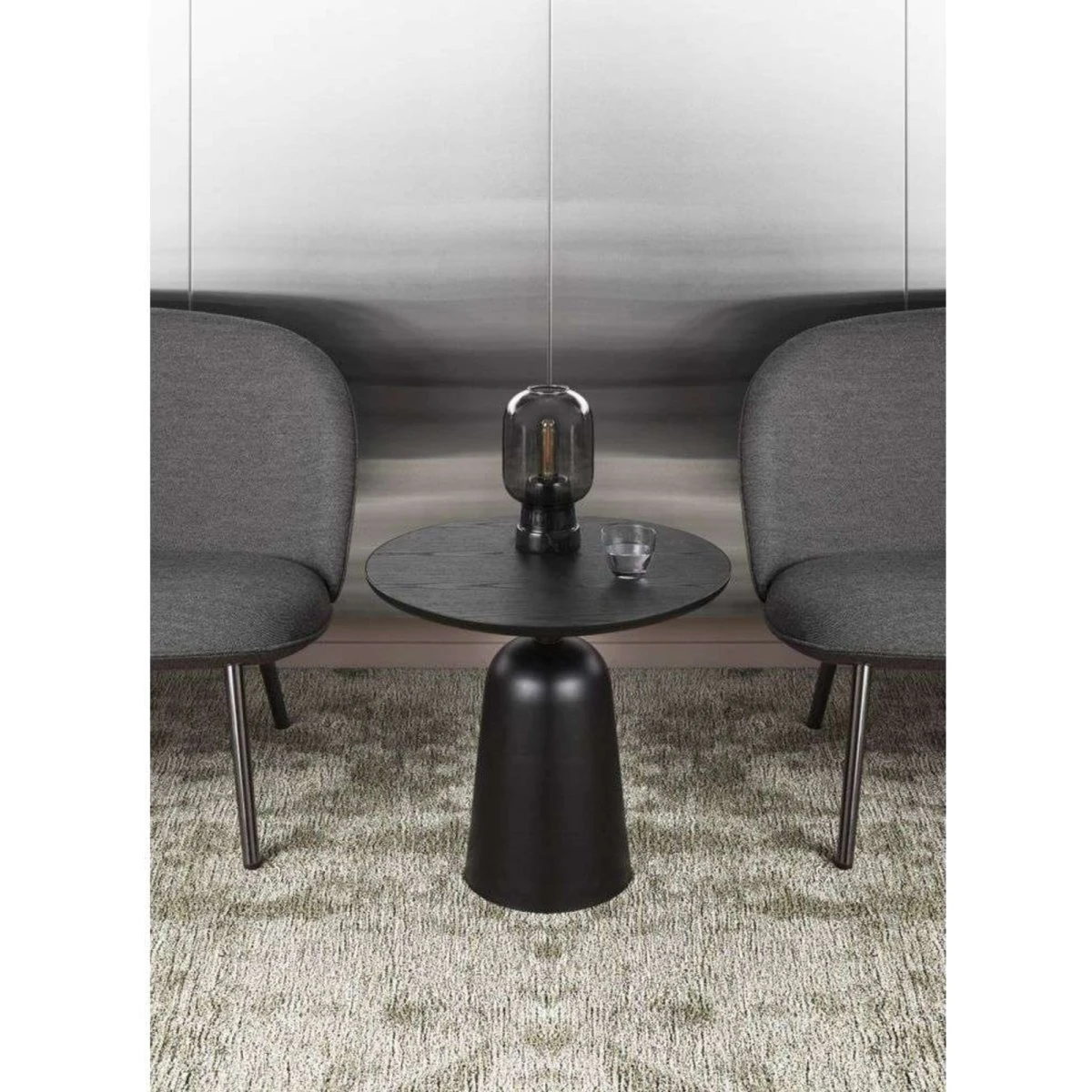 Normann Copenhagen Amp Bordlampe - Røg/Sort