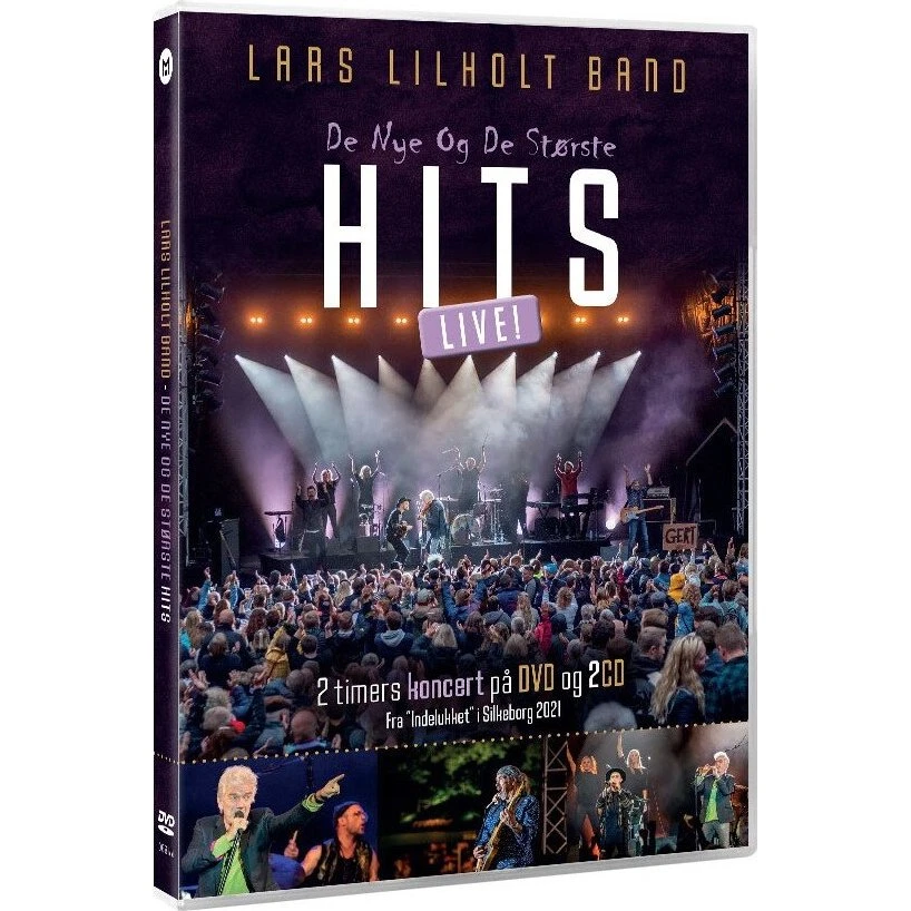 Lars Lilholt Band - De Nye Og De Største Hits - DVD + 2 CD