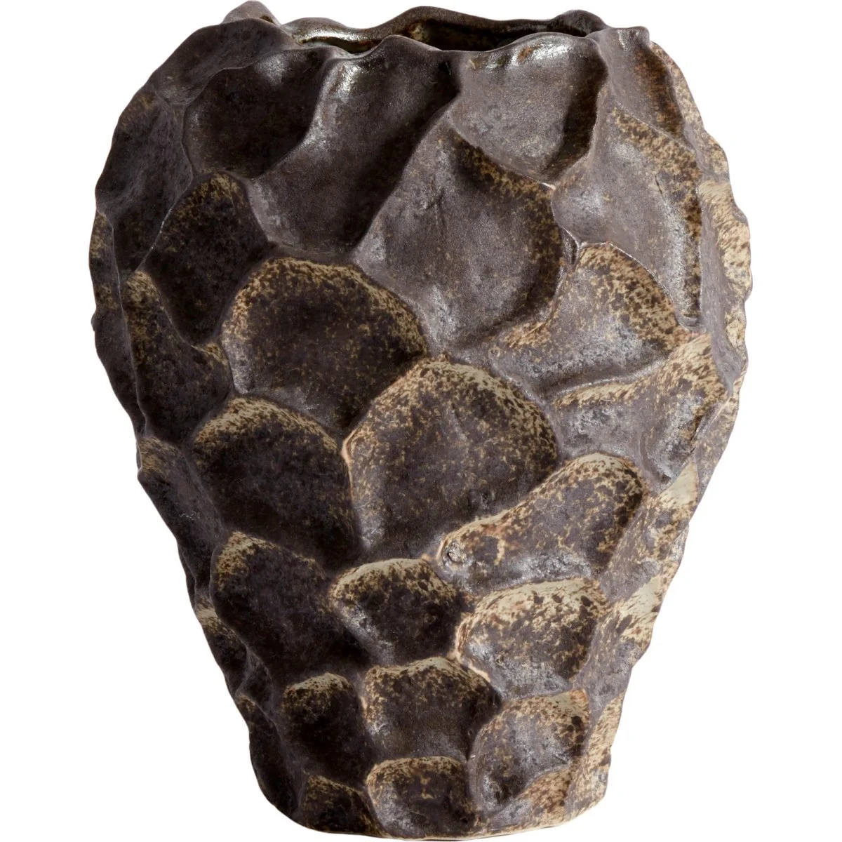 MUUBS Soil Vase 21,5 cm - Chocolate