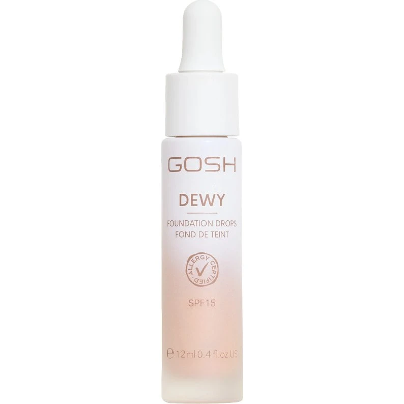 GOSH Copenhagen DEWY Foundation Drops 12 ml - 006 Medium
