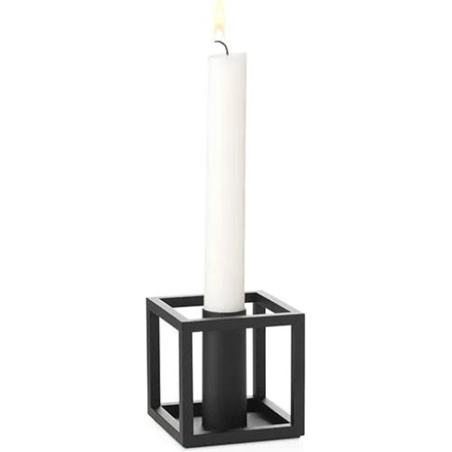 Audo Copenhagen Kubus 1 lysestage - sort